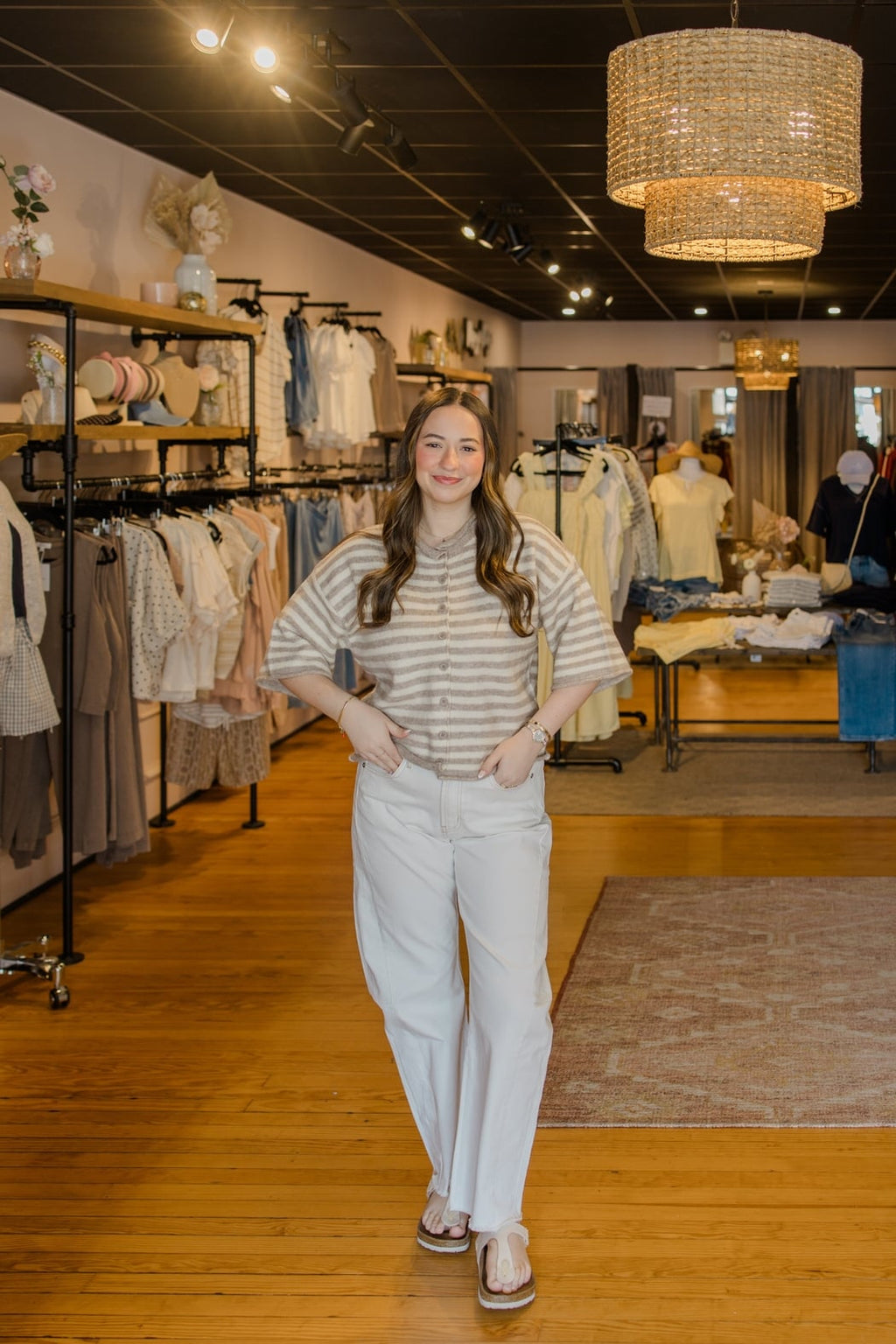 White Super High Ankle Barrel Leg Jeans