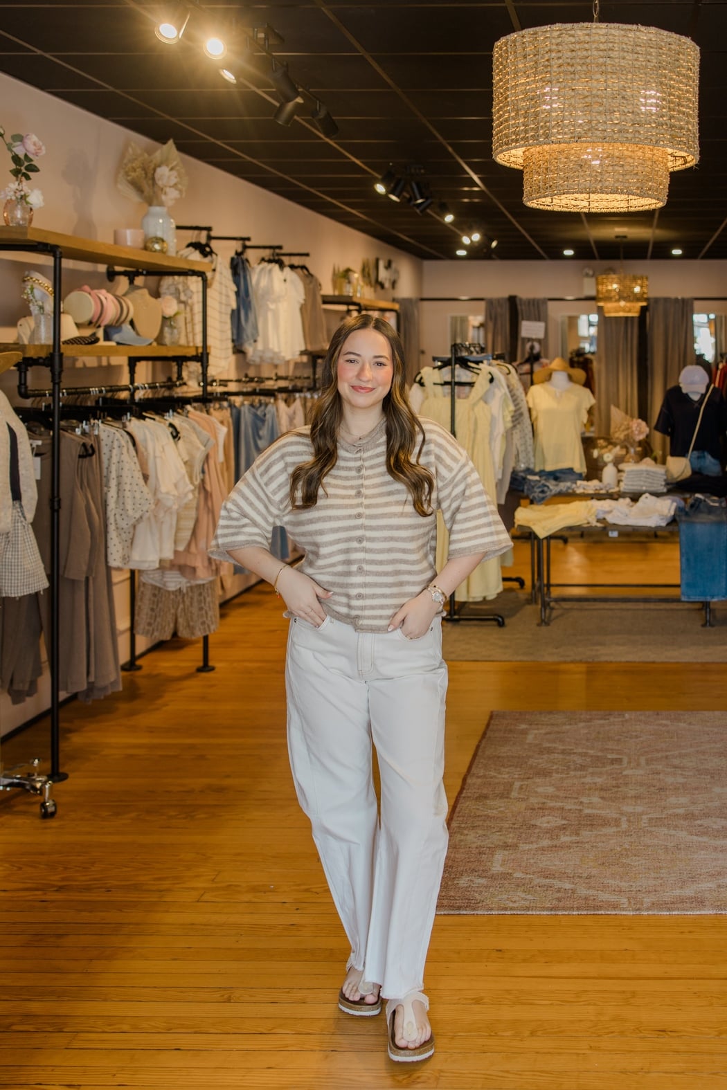 White Super High Ankle Barrel Leg Jeans