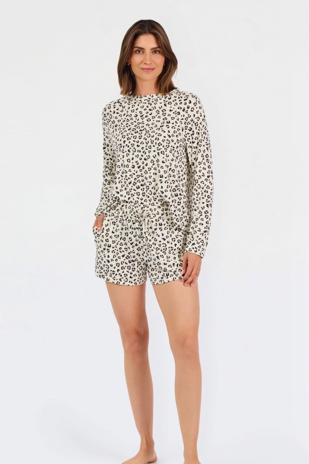 Women's Annie Shorts Set- Sweet Spot Sand