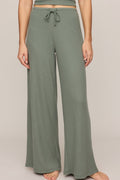Z Supply Lounge Waffle Pant in Monstera